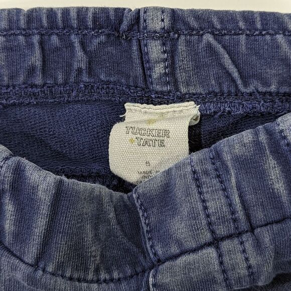 Tucker + Tate Dark Wash Jean Denim Leggings Jeggings Distressed Girls Size 5 5T - Picture 7 of 7